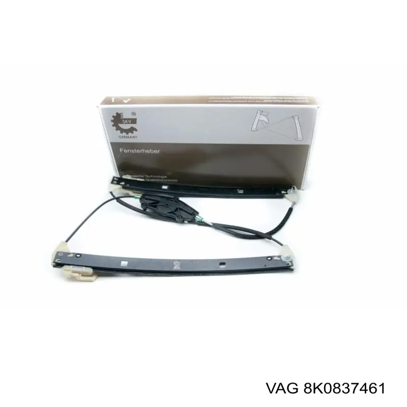 Mecanismo de acionamento de vidro da porta dianteira esquerda VAG 8K0837461 preço, a partir de 48,20 USD