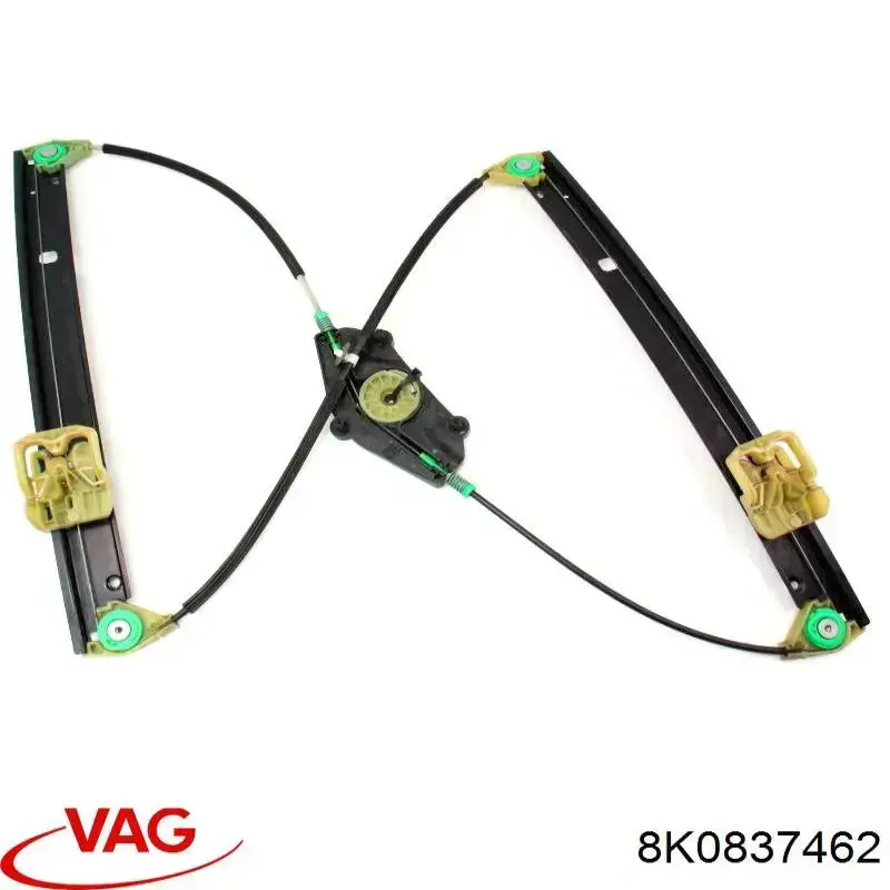 Compre 8K0837462 VAG Mecanismo de acionamento de vidro da porta dianteira direita