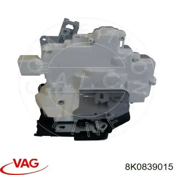 8K0839015 VAG Fecho da porta traseira esquerda