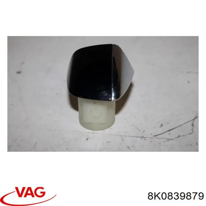 8K0839879 VAG Placa sobreposta de maçaneta da porta