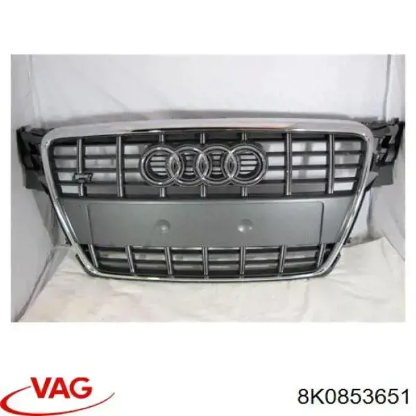 8K0853651 VAG Grelha do radiador