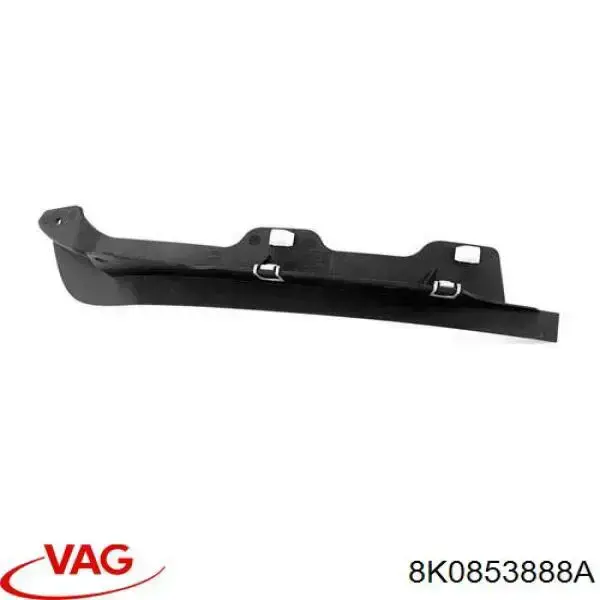 Protetor de lama direito do pára-choque dianteiro VAG 8K0853888A preço, a partir de 27,03 USD