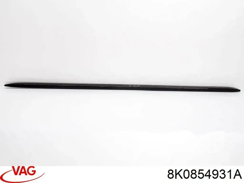 8K0854931A VAG Placa sobreposta (moldura) externa esquerda de acesso