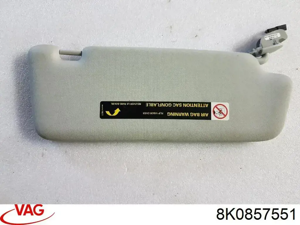  Pala contra o sol Audi A4 B8 sedan (8K2) (2007 - 2015) B8