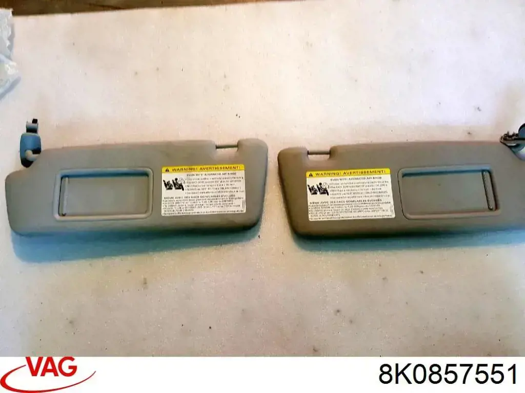 Pala contra o sol Audi A4 B8 8K2