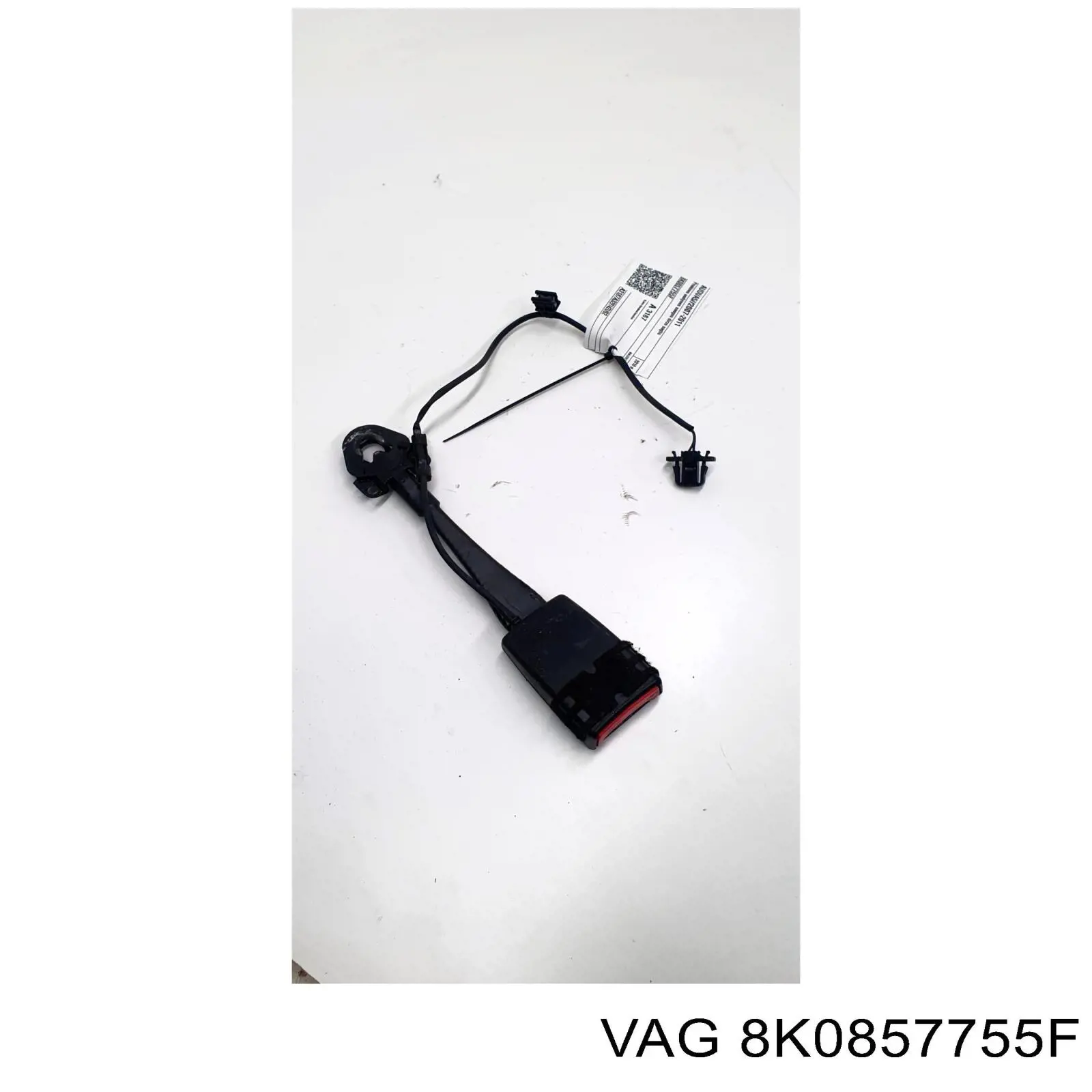 8K0857755F VAG Barra (fecho) dianteira de fixação da correia de segurança