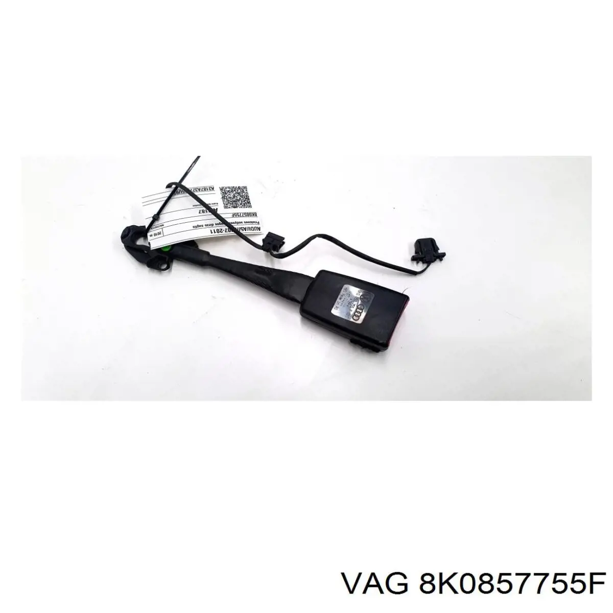 Barra (fecho) dianteira de fixação da correia de segurança VAG 8K0857755F preço, a partir de 62,99 USD