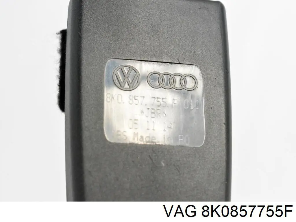 Compre 8K0857755F VAG Barra (fecho) dianteira de fixação da correia de segurança