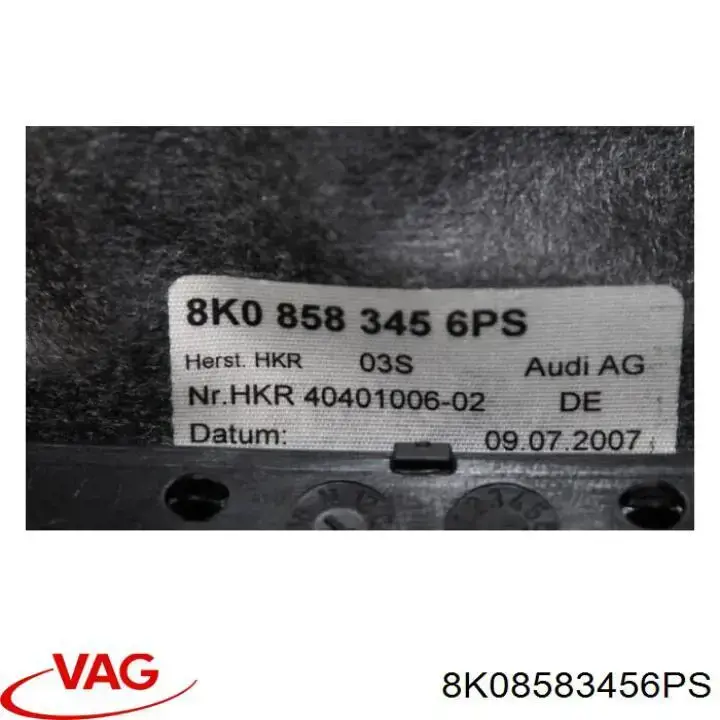  VAG 8K08583456PS preço, a partir de 85,64 USD