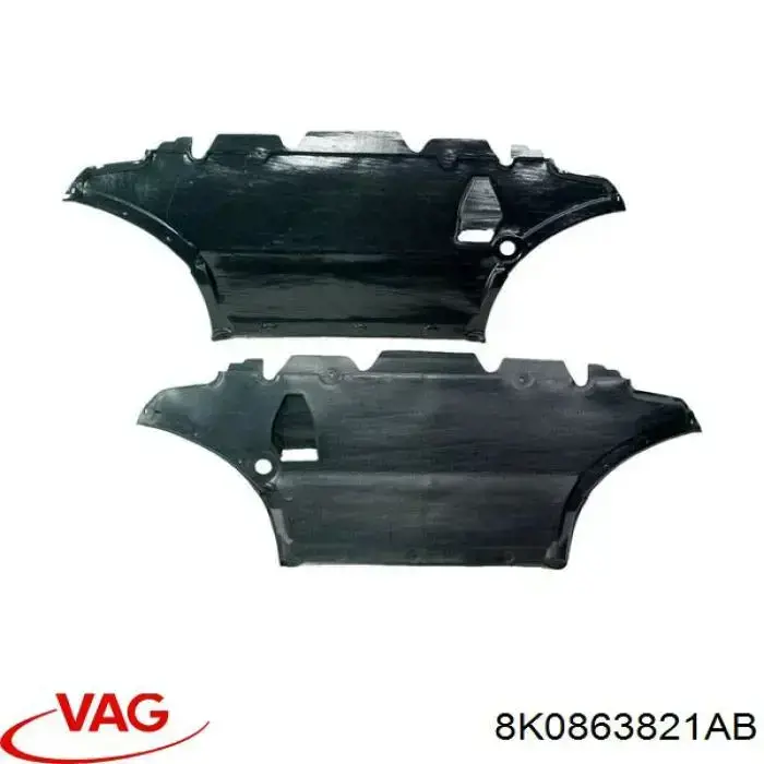 Proteção do pára-choque dianteiro VAG 8K0863821AB preço, a partir de 42,54 USD