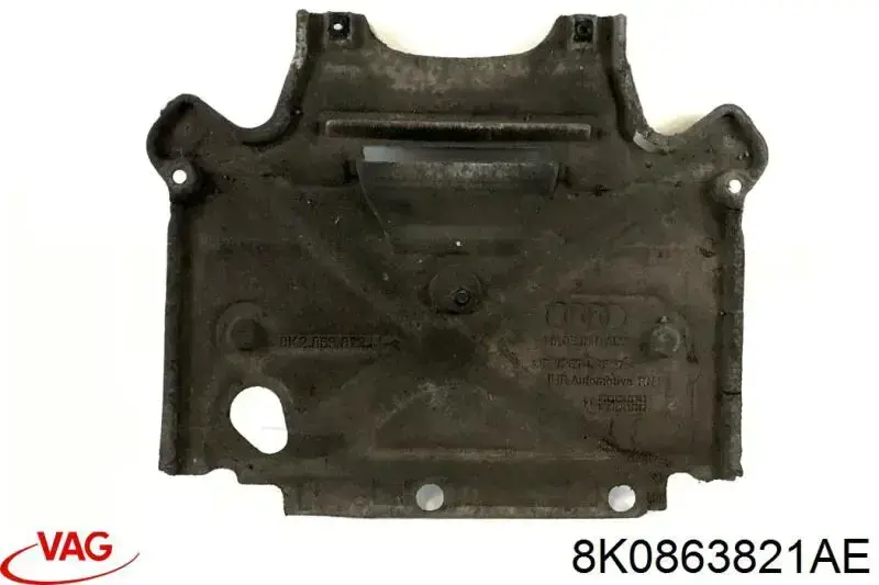 Compre 8K0863821AE VAG Proteção de motor, de panela (da seção de motor)