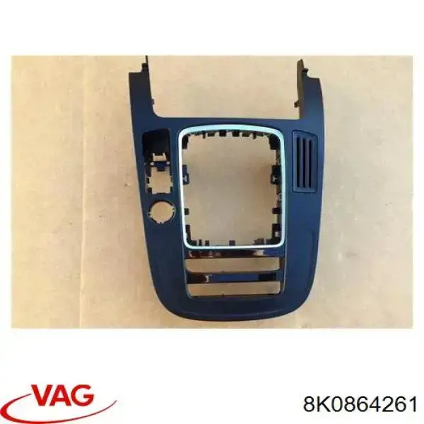 Placa sobreposta decorativa de consola central VAG 8K0864261 preço, a partir de 45,97 USD