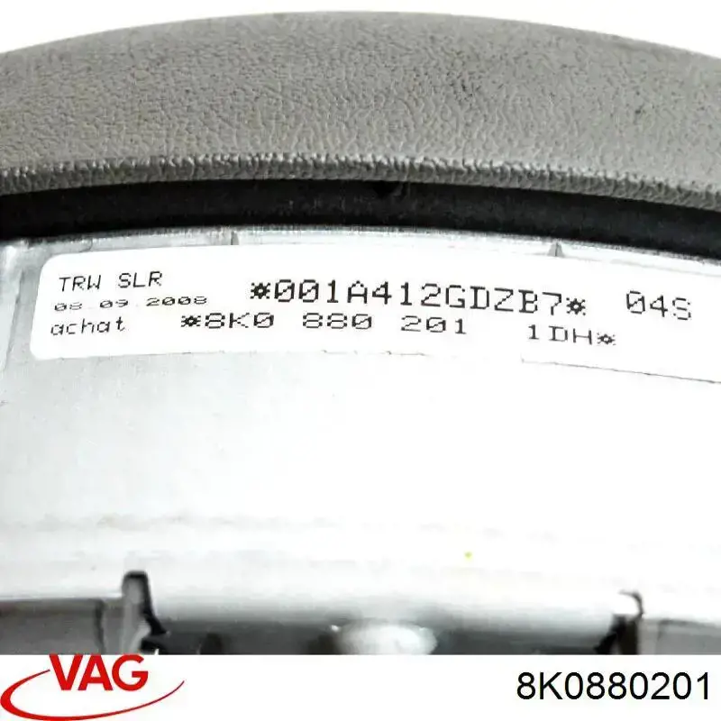 Cinto de segurança (AIRBAG) de condutor VAG 8K0880201 preço, a partir de 206,35 USD