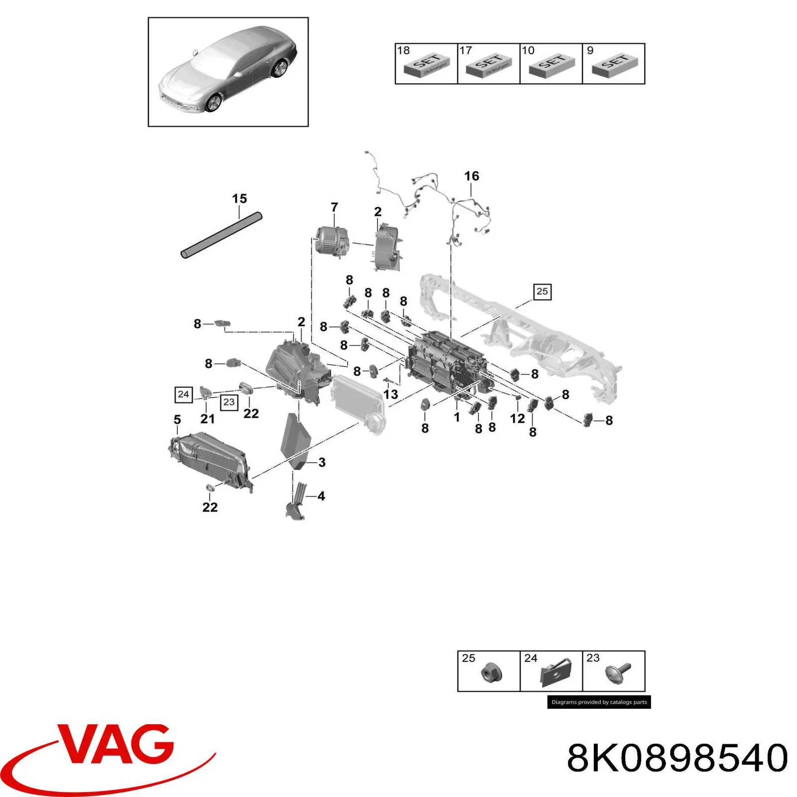 8K0898540 VAG 