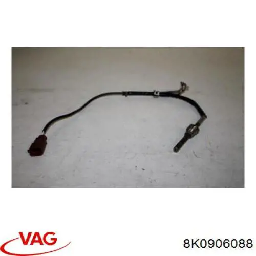 Compre 8K0906088 VAG Sensor de temperatura dos gases de escape (GE), antes de filtro de partículas diesel