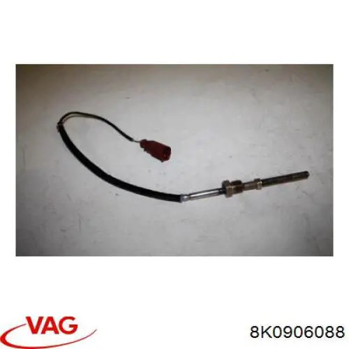 8K0906088 VAG Sensor de temperatura dos gases de escape (GE), antes de filtro de partículas diesel