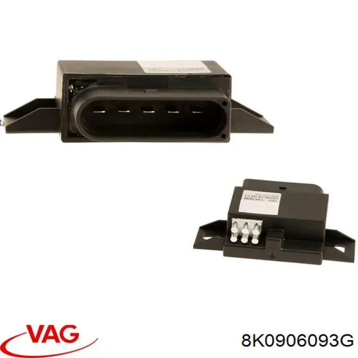8K0906093G VAG Módulo de direção (Centralina eletrônica) da bomba de combustível