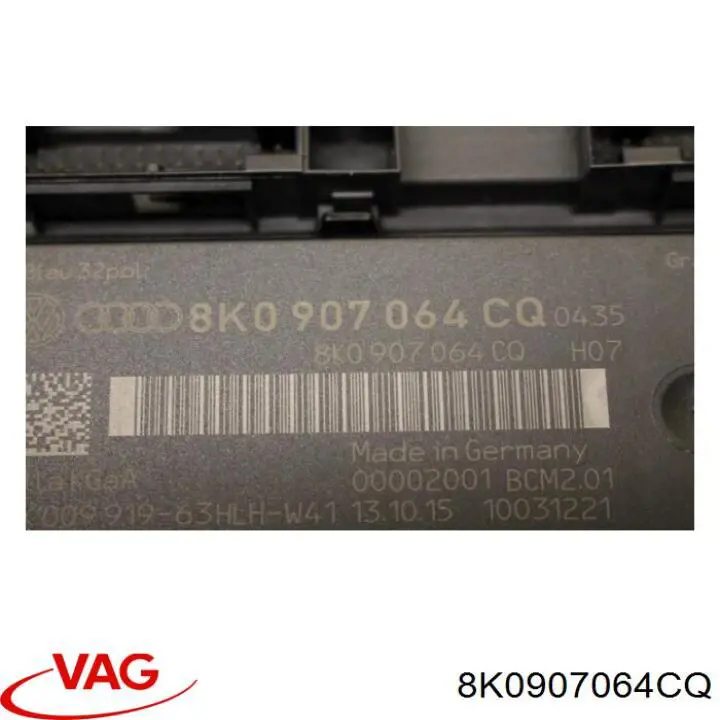 Unidade de conforto VAG 8K0907064CQ preço, a partir de 111,73 USD