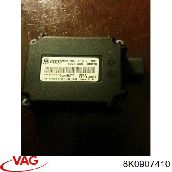 Unidade de controle do sistema de abertura do portão da garagem Porsche 8K0907410 preço, a partir de 426,26 USD