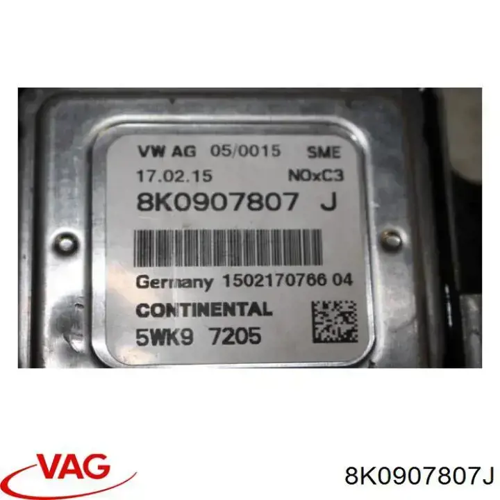 Sensor de óxidos de nitrogênio NOX VAG 8K0907807J preço, a partir de 192,72 USD