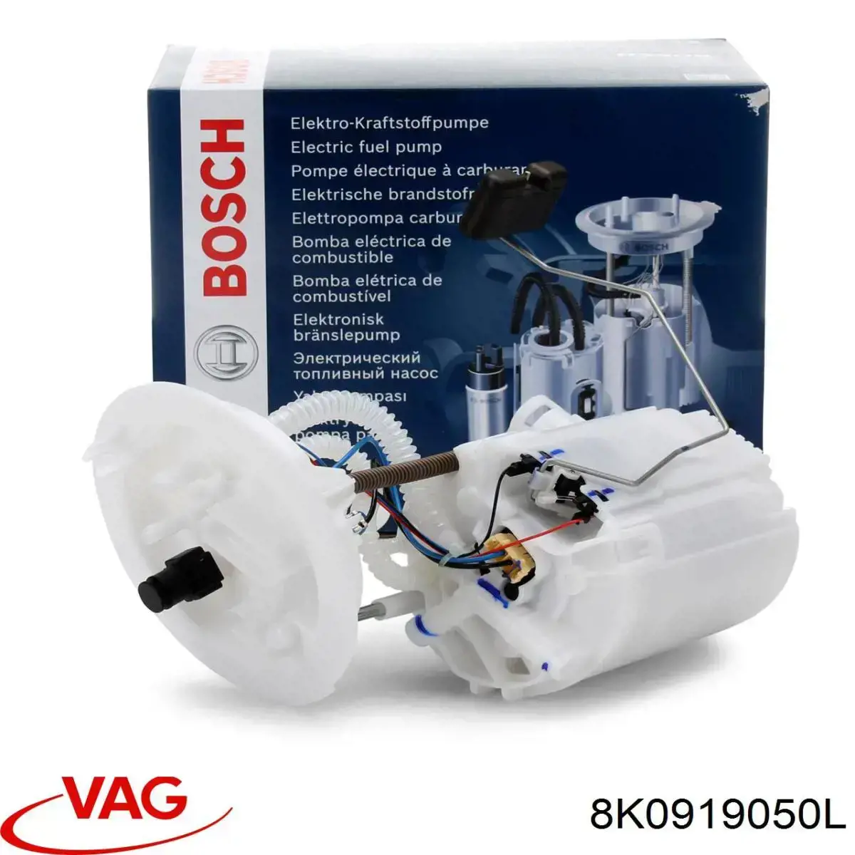 Compre 8K0919050L VAG Módulo de bomba de combustível com sensor do nível de combustível