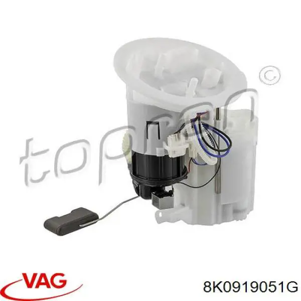 Módulo de bomba de combustível com sensor do nível de combustível VAG 8K0919051G preço, a partir de 134,50 USD