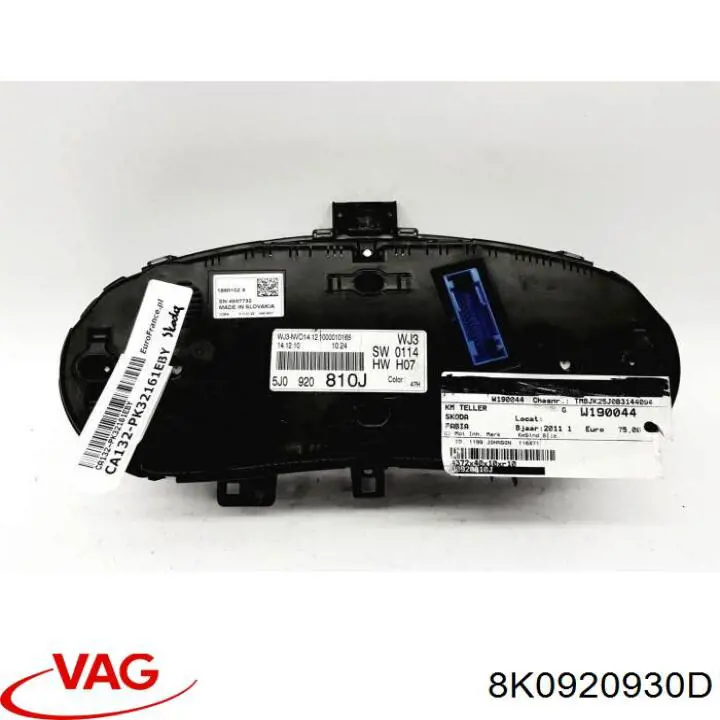 Compre 8K0920930D VAG Painel de instrumentos (quadro de instrumentos)