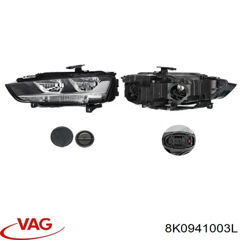 Luz esquerda VAG 8K0941003L preço, a partir de 239,00 USD