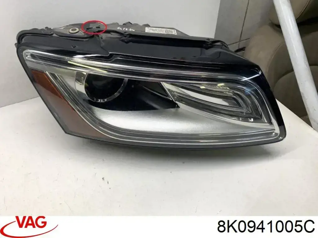 Caixa da luz esquerda VAG 8K0941005C preço, a partir de 414,23 USD