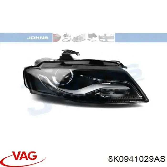 Compre 8K0941029AS VAG Luz esquerda