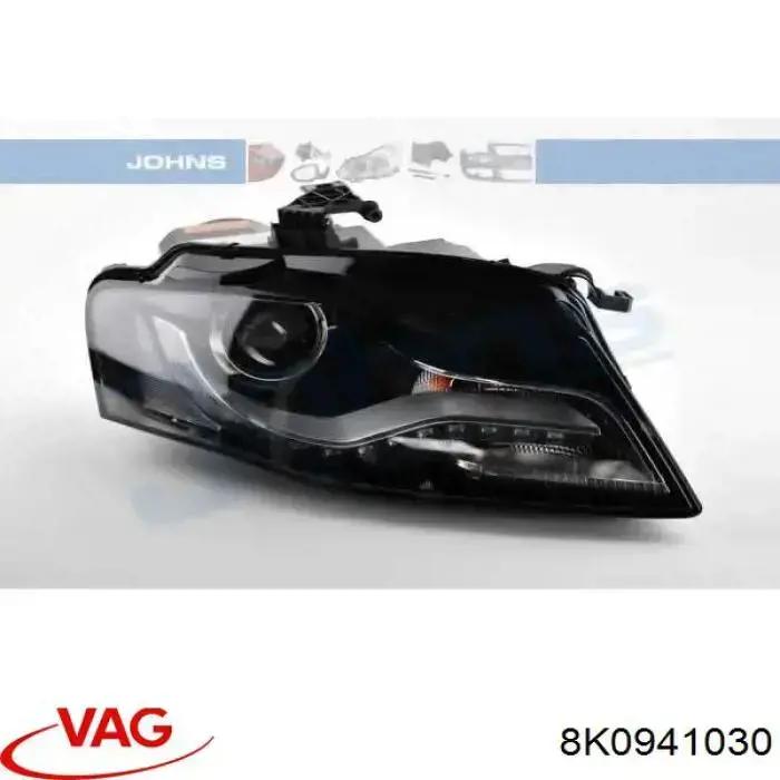 Luz direita VAG 8K0941030 preço, a partir de 226,44 USD
