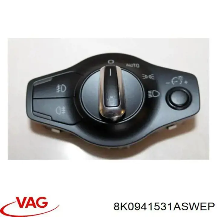 Comutador das luzes no "painel de instrumentos" VAG 8K0941531ASWEP preço, a partir de 54,27 USD