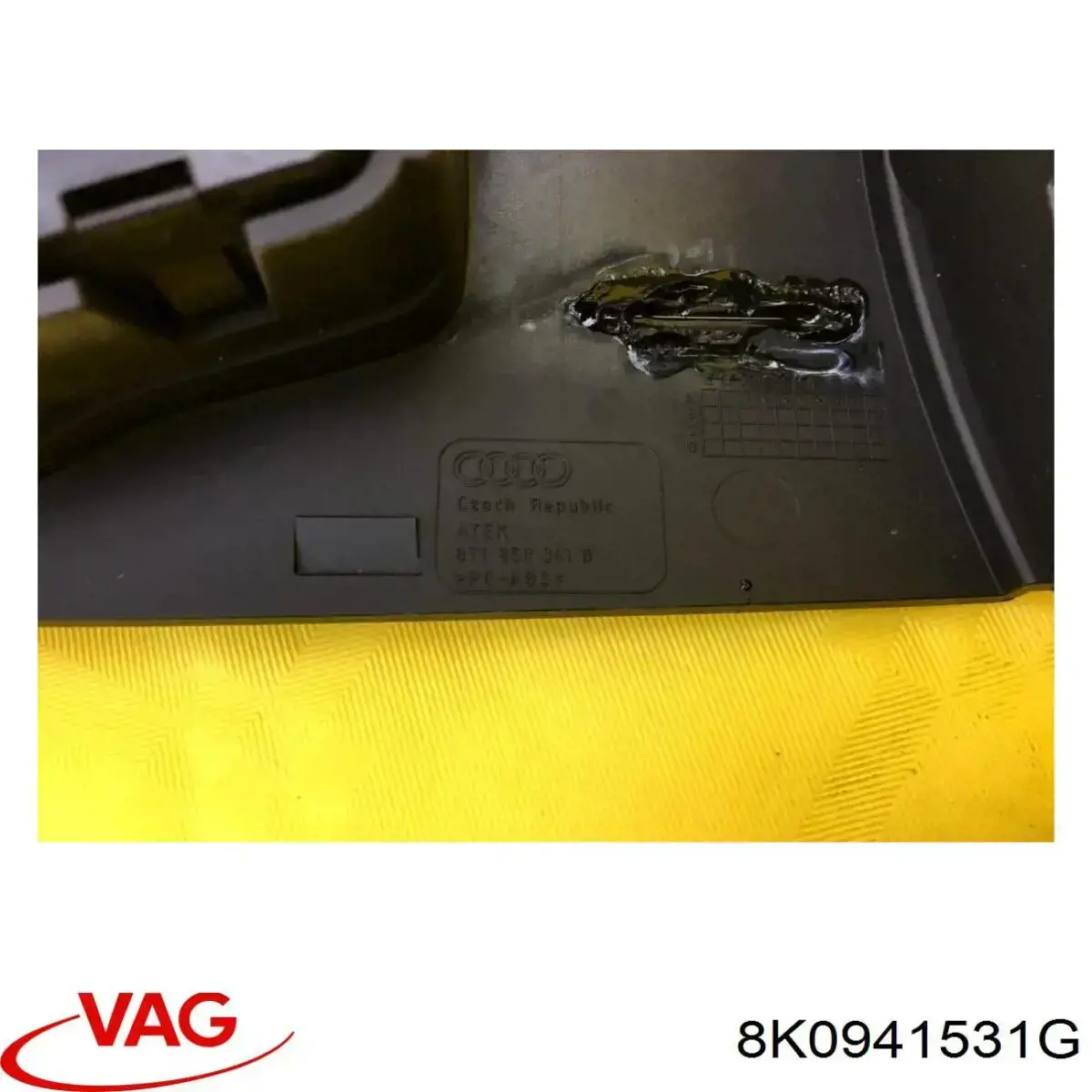 8K0941531G VAG Comutador das luzes no "painel de instrumentos"