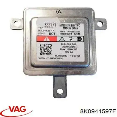 Compre 8K0941597F VAG Módulo de direção (Centralina eletrônica) de iluminação adativa