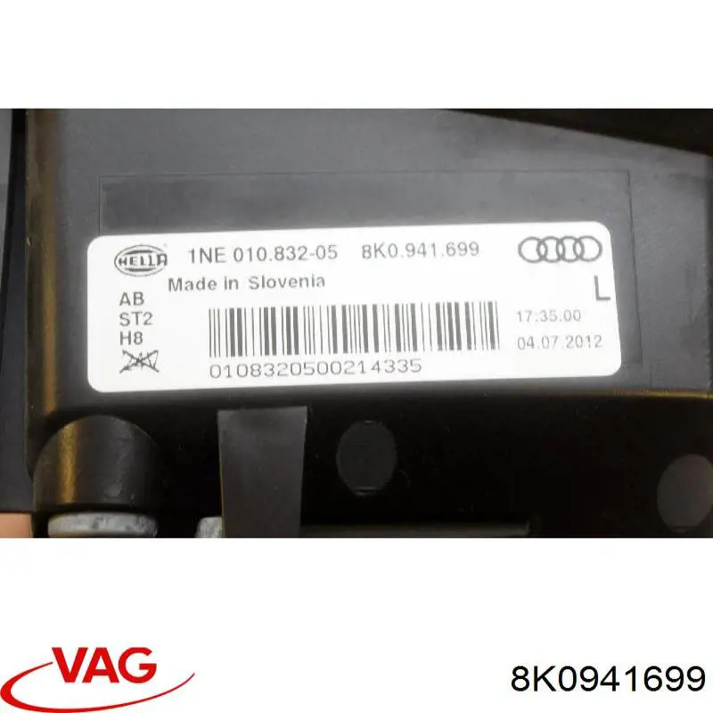 Compre 8K0941699 VAG Luzes de nevoeiro esquerdas