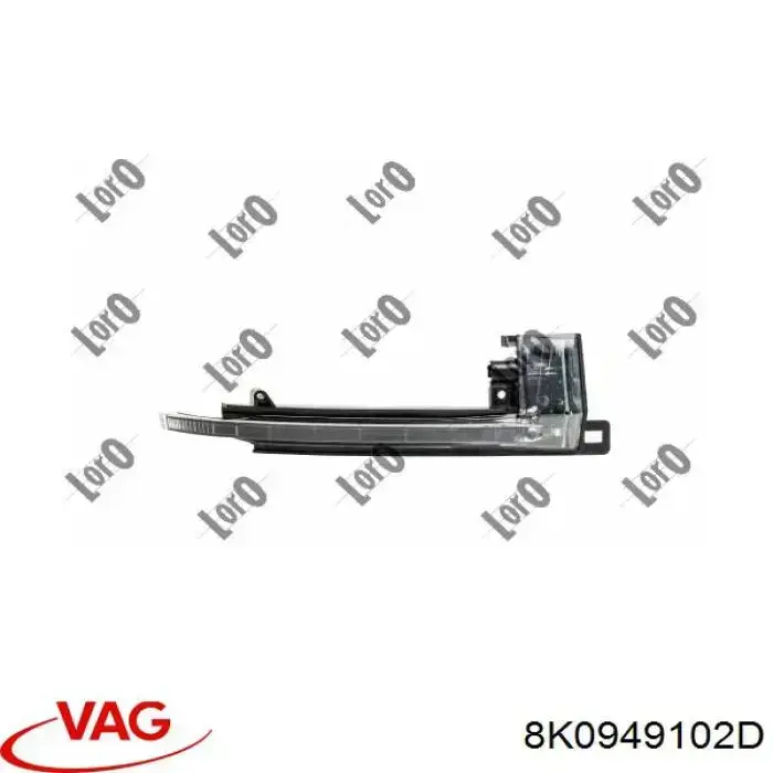 Pisca-pisca de espelho direito 3L949006 AND