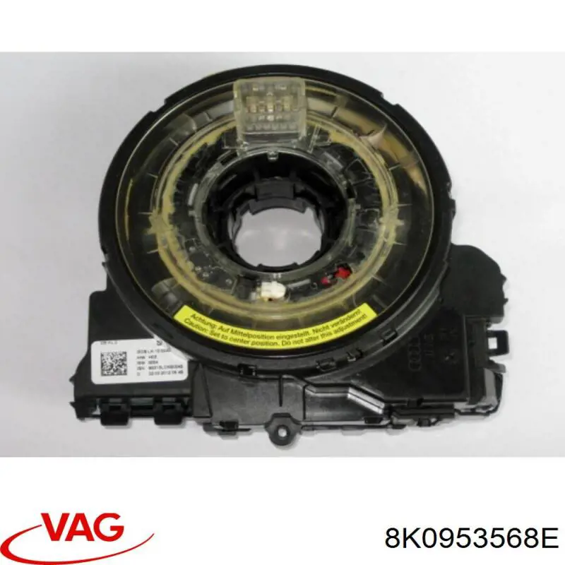8K0953568E VAG Anel AIRBAG de contato, cabo plano do volante