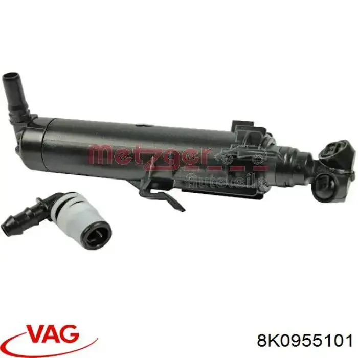 Compre 8K0955101 VAG Injetor de fluido para lavador da luz dianteira esquerda