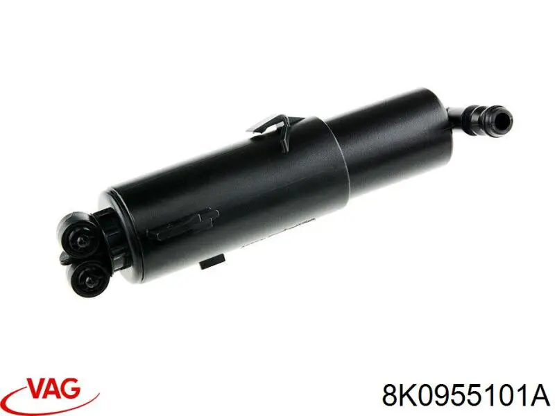 8K0955101A VAG Injetor de fluido para lavador da luz dianteira esquerda