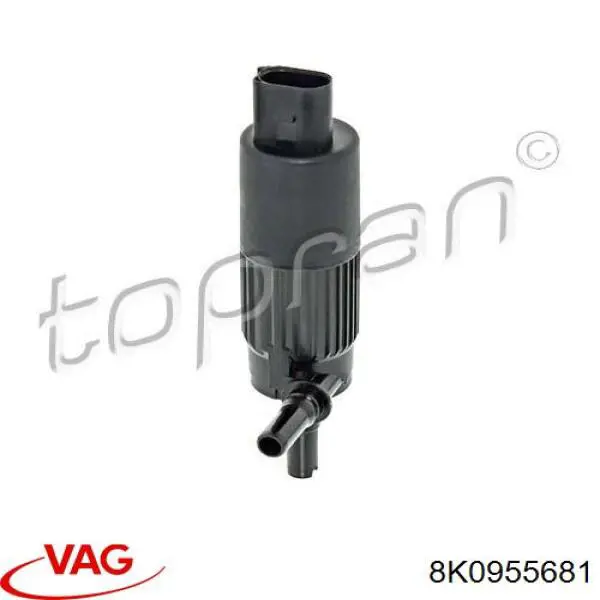 8K0955681 VAG Bomba do motor de fluido para lavador das luzes