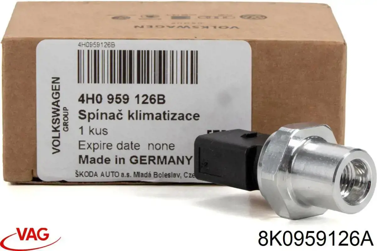 Sensor de pressão absoluta de aparelho de ar condicionado VAG 8K0959126A preço, a partir de 32,21 USD