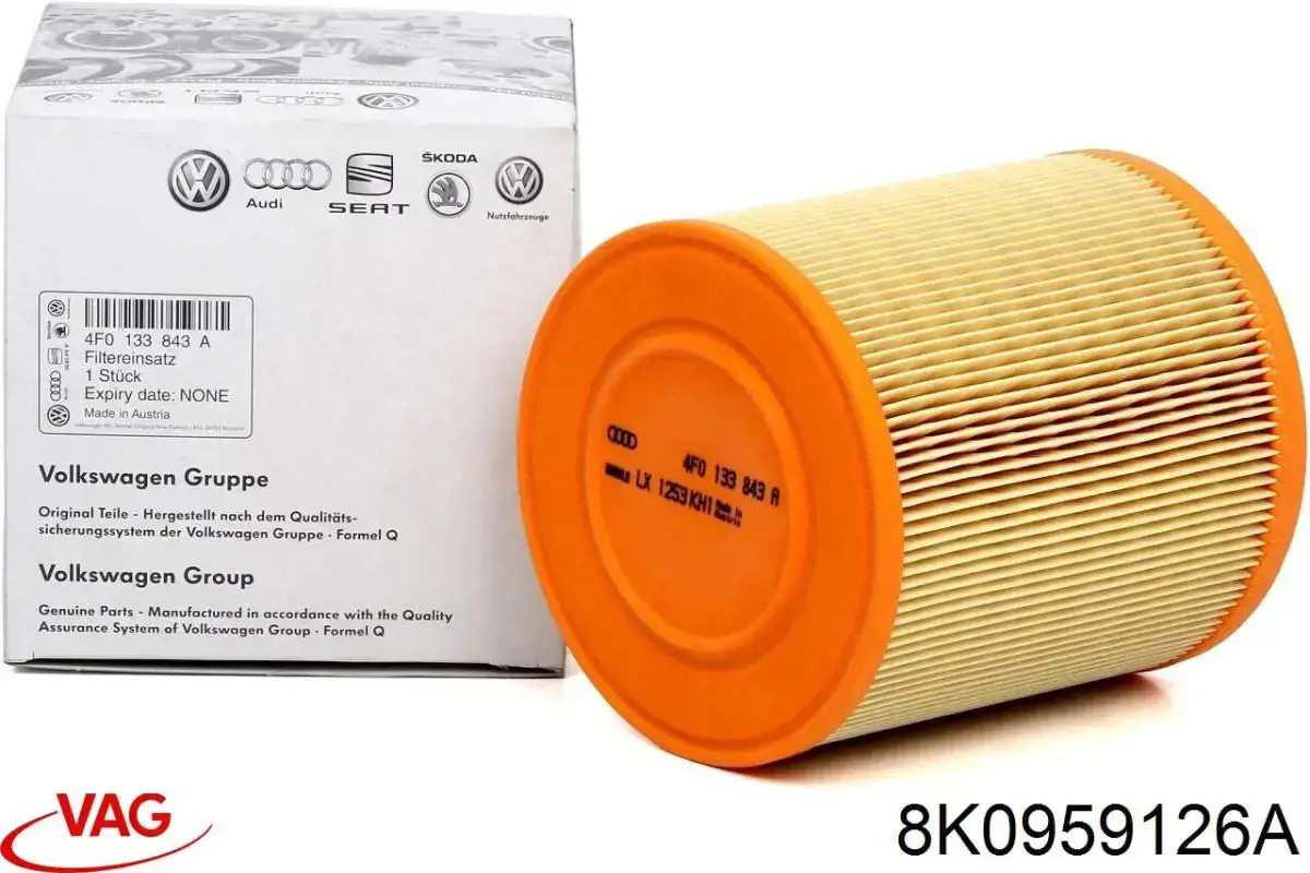 Compre 8K0959126A VAG Sensor de pressão absoluta de aparelho de ar condicionado