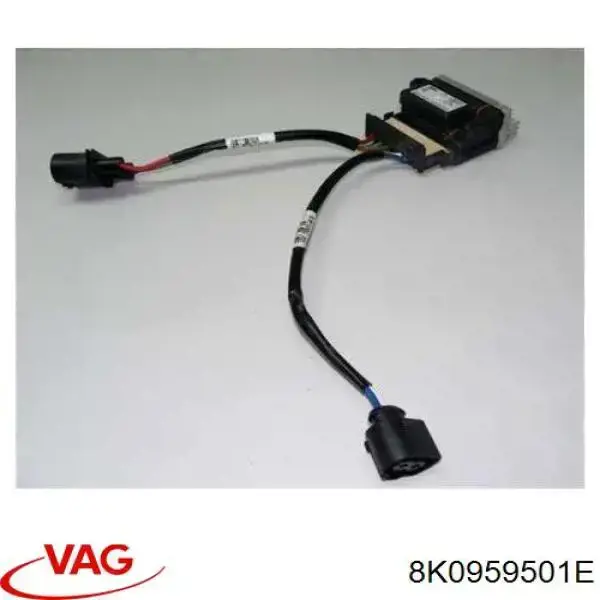 Compre 8K0959501E VAG Regulador de revoluções de ventilador de esfriamento (unidade de controlo)