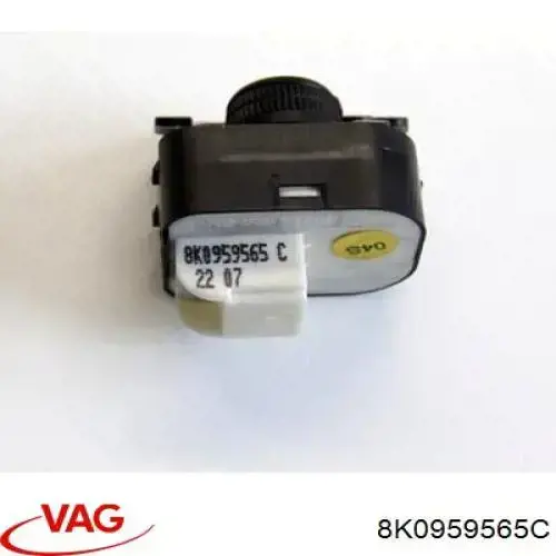 Unidade de controlo dos espelhos de retrovisão, na porta VAG 8K0959565C preço, a partir de 26,55 USD