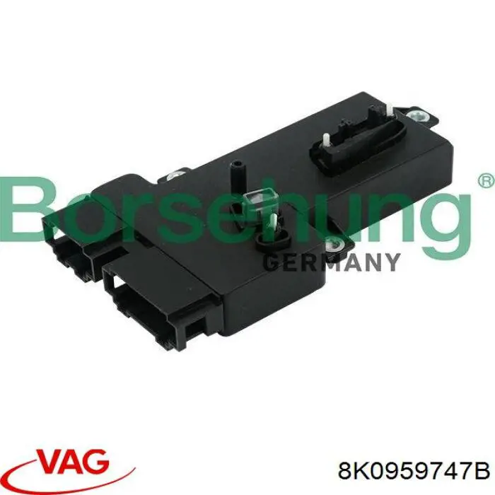 Unidade de botões esquerdo do mecanismo de regulação de assento VAG 8K0959747B preço, a partir de 64,78 USD