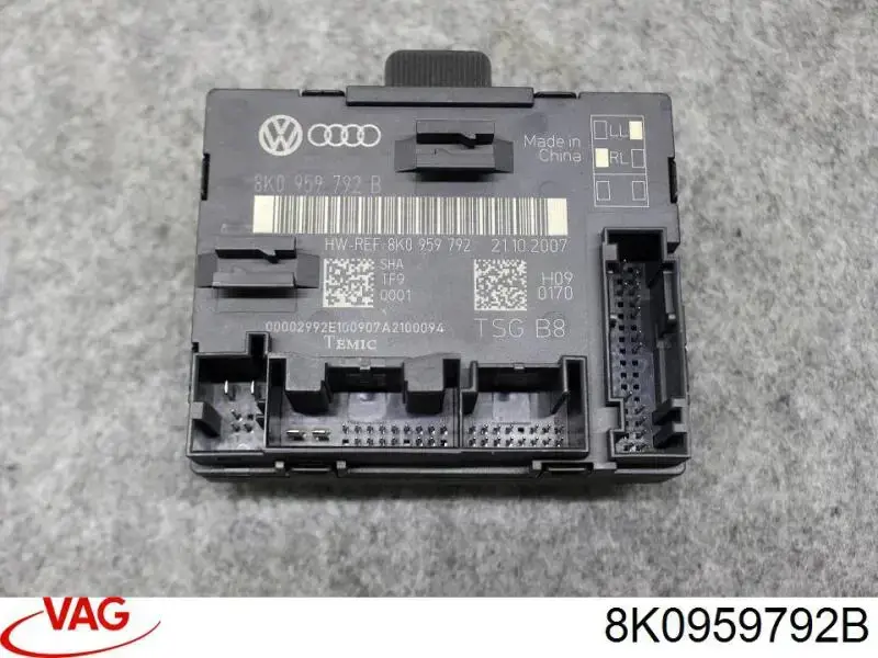 Compre 8K0959792B VAG Módulo de conforto da porta dianteira