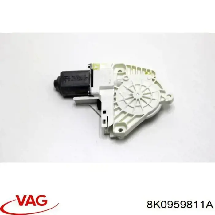 8K0959811A VAG Motor de acionamento de vidro da porta traseira esquerda