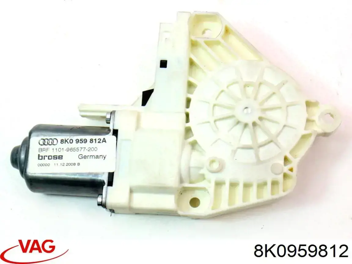 Compre 8K0959812 VAG Motor de acionamento de vidro da porta dianteira direita