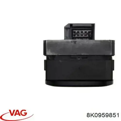 Compre 8K0959851 VAG Unidade de botões dianteira esquerda de controlo de elevador de vidro