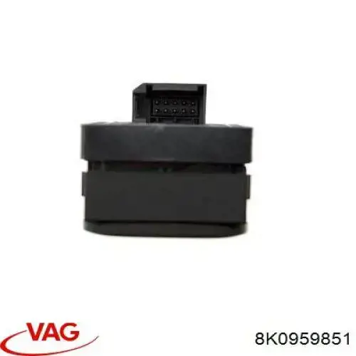 Unidade de botões dianteira esquerda de controlo de elevador de vidro VAG 8K0959851 preço, a partir de 30,75 USD